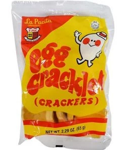 Shoppers Mart - Binondo Biscuits, Crackers & Cookies La Pacita Egg Cracklets Mini 65g