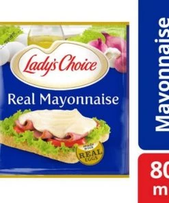 Shoppers' Mart Dressings & Spreads Lady'S Choice Mayonnaise Sachet 80mL