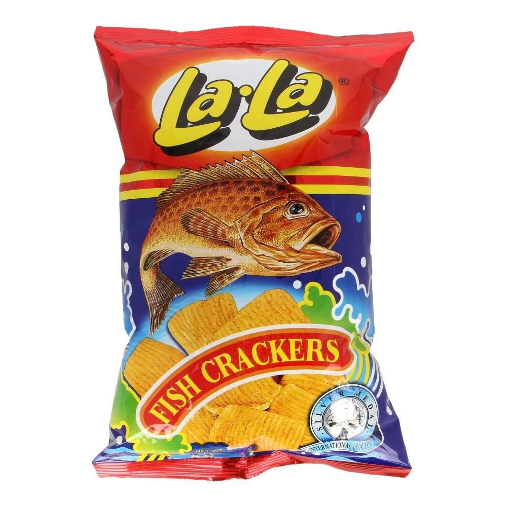 Shoppers Mart - Binondo Lala Fish Crackers Plain 100g Snacks 1 Shoppers Mart - Binondo Lala Fish Crackers Plain 100g Snacks