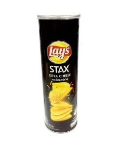 Shoppers Mart - Binondo Lays Stax Potato Chips Extra Cheese 100g