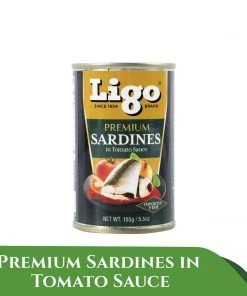 Shoppers Mart - Binondo Canned, Packed & Preserved Food Ligo Premium Tomato Sauce 155g