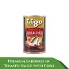 Shoppers Mart - Binondo Ligo Premium Tomato Sauce W/ Chili 155g Canned, Packed & Preserved Food