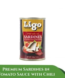 Shoppers Mart - Binondo Ligo Premium Tomato Sauce W/ Chili 155g Canned, Packed & Preserved Food