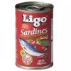 Shoppers Mart - Binondo Ligo Sardines T/S W/Chili Red Easy Open 155g Canned, Packed & Preserved Food