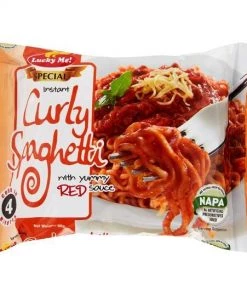 Shoppers Mart - Binondo Instant Noodles Lucky Me Curly Spaghetti 90g