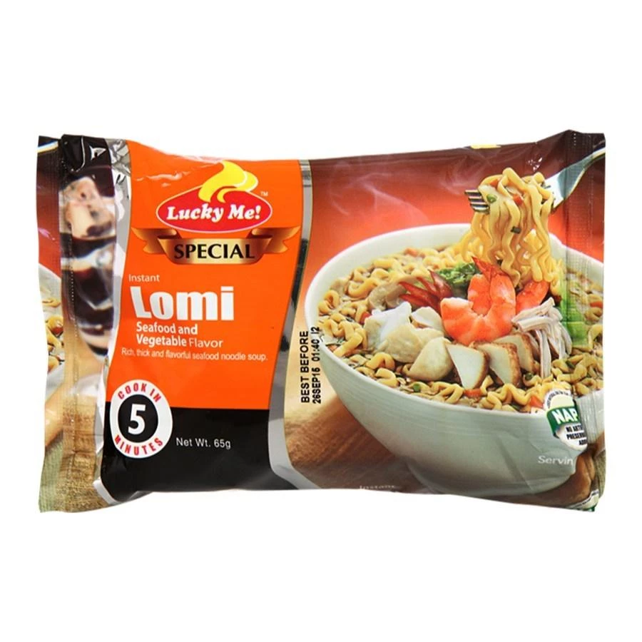 Shoppers Mart - Binondo Instant Noodles Lucky Me Instant Lomi 65g 1 Shoppers Mart - Binondo Instant Noodles Lucky Me Instant Lomi 65g
