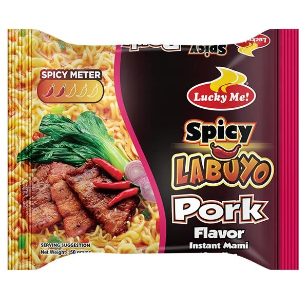Shoppers Mart - Binondo Lucky Me Instant Mami Pork Spicy Labuyo 50g 1 Shoppers Mart - Binondo Lucky Me Instant Mami Pork Spicy Labuyo 50g