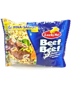 Shoppers Mart - Binondo Lucky Me Instant Noodles Braised Beef 55g