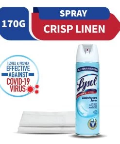 Shoppers Mart - Binondo Lysol Disinfectant Spray Crisp Linen 170g