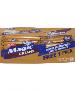 Shoppers Mart - Binondo Magic Flakes Crackers Peanut Butter 28gx11S Biscuits, Crackers & Cookies