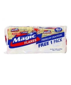 Shoppers Mart - Binondo Magic Flakes Premium Crackers 28gx11S
