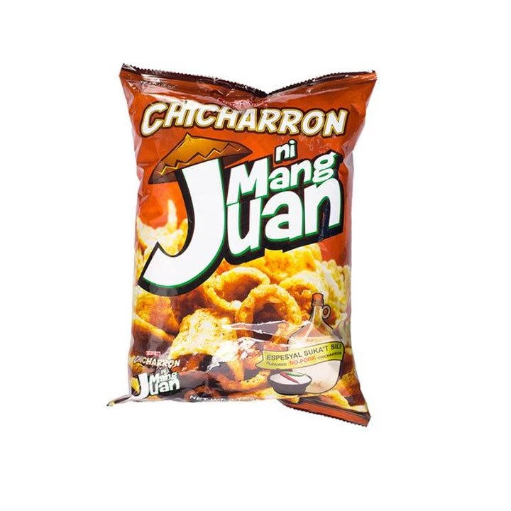 Shoppers Mart - Binondo Snacks Mang Juan Chicharron Suka'T Sili 90g 1 Shoppers Mart - Binondo Snacks Mang Juan Chicharron Suka'T Sili 90g