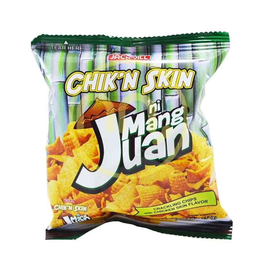 Shoppers Mart - Binondo Mang Juan Crackling Chips Chik Skin 16g Snacks 1 Shoppers Mart - Binondo Mang Juan Crackling Chips Chik Skin 16g Snacks