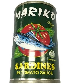 Shoppers Mart - Binondo Mariko Sardines Red Tomato Sauce 155g Canned, Packed & Preserved Food