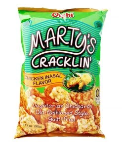 Shoppers Mart - Binondo Snacks Marty'S Cracklin' Chicken Inasal 90g
