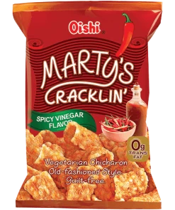 Shoppers Mart - Binondo Martys Cracklin Spicy 90g Snacks
