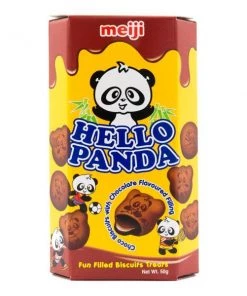 Shoppers Mart - Binondo Biscuits, Crackers & Cookies Meiji Hello Panda Biscuit Double Choco 43g