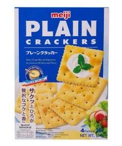 Shoppers Mart - Binondo Meiji Plain Cracker 104g