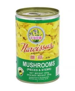 Shoppers Mart - Binondo Narcissus Mushroom P&S 400g Canned, Packed & Preserved Food