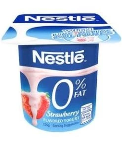 Shoppers Mart - Binondo Nestle 0% Fat Yogurt Strawberry 125g