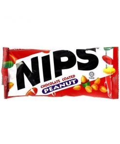 Shoppers Mart - Binondo Nips Milk Chocolate Peanut Snack Bag 43g Confectionery