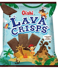 Shoppers Mart - Binondo Oishi Lava Crisps Cracker Chocolate Filled 38g
