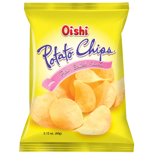 Shoppers Mart - Binondo Snacks Oishi Natural Potato Plain Salted 60g 1 Shoppers Mart - Binondo Snacks Oishi Natural Potato Plain Salted 60g