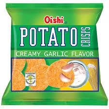 Shoppers Mart - Binondo Oishi Potato Crisps Creamy Garlic 50g Snacks