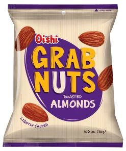 Shoppers Mart - Binondo Snacks Oishi Grab Nuts Roasted Almonds 30g