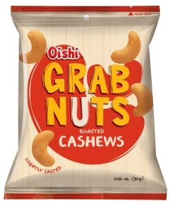 Shoppers Mart - Binondo Oishi Grab Nuts Roasted Cashews 30g