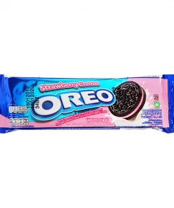 Shoppers Mart - Binondo Biscuits, Crackers & Cookies Oreo Cookies Strawberry Cream 29.4g