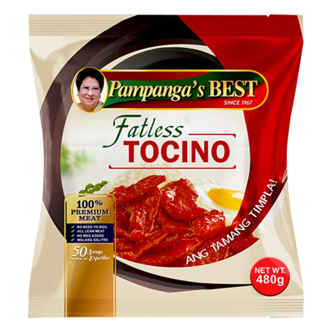 Shoppers Mart - Binondo Frozen Pampangas Best Tocino Fatless 480g 1 Shoppers Mart - Binondo Frozen Pampangas Best Tocino Fatless 480g