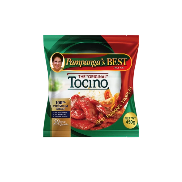 Shoppers Mart - Binondo Frozen Pampangas Best Tocino Regular 450g 1 Shoppers Mart - Binondo Frozen Pampangas Best Tocino Regular 450g