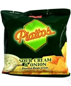 Shoppers Mart - Binondo Piattos Potato Chips Sour Cream & Onion 40g Snacks