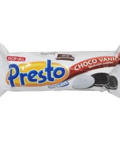 Shoppers Mart - Binondo Presto Creams Cookies Vanilla 80g Biscuits, Crackers & Cookies