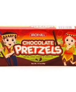 Shoppers Mart - Binondo Pretzels Biscuits Chocolate 40g Biscuits, Crackers & Cookies