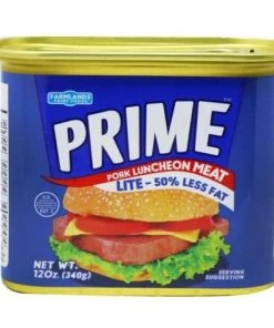 Shoppers Mart - Binondo Prime Luncheon Meat 50% Less Fat 340g Canned, Packed & Preserved Food