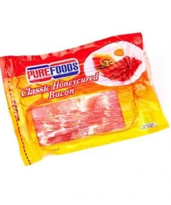 Shoppers' Mart Purefoods Honeycured Bacon Sliced 1Kg Frozen