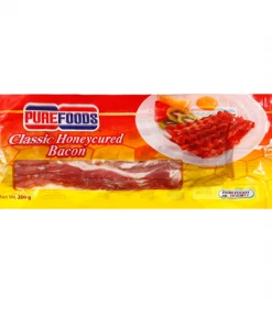 Shoppers Mart - Binondo Purefoods Honeycured Bacon Sliced 200g