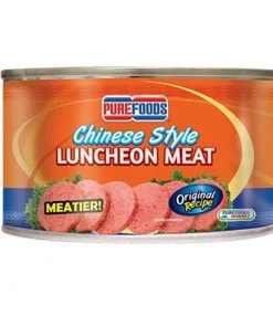 Shoppers Mart - Binondo Purefoods Luncheon Meat Chinese 165g Canned, Packed & Preserved Food