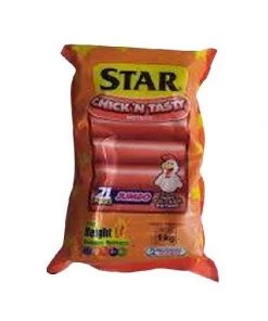 Shoppers' Mart Frozen Purefoods Star Chick'N Tasty Hotdog Jumbo 1Kg