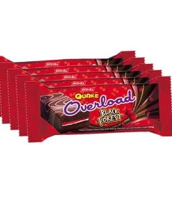 Shoppers Mart - Binondo Quake Overload Cake Black Forest 33g Snacks