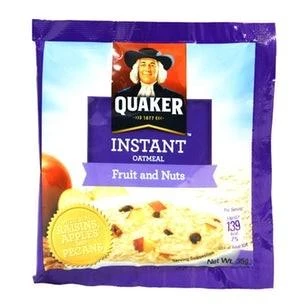 Shoppers Mart - Binondo Food Cupboard Quaker Oats Instant Fruit & Nut 35g 1 Shoppers Mart - Binondo Food Cupboard Quaker Oats Instant Fruit & Nut 35g