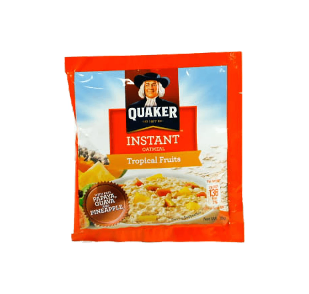 Shoppers Mart - Binondo Quaker Oats Instant Tropical Fruits 35g Food Cupboard 1 Shoppers Mart - Binondo Quaker Oats Instant Tropical Fruits 35g Food Cupboard
