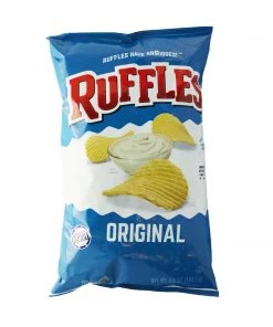 Shoppers Mart - Binondo Ruffles Potato Chips Sourcream & Onion 6.5Oz Snacks