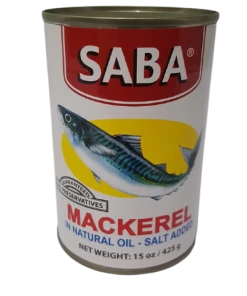 Shoppers Mart - Binondo Saba Mackerel In Natural Oil 425g