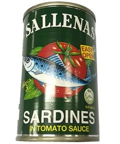 Shoppers Mart - Binondo Sallenas Sardines Green Tomato Sauce 155g
