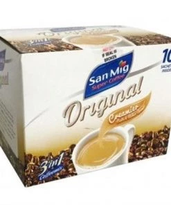 Shoppers Mart - Binondo Beverages San Mig Cafe 3In1 Coffee Mix Sf Orig. 7gx10S