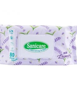 Shoppers Mart - Binondo Sanicare Cleansing Wipes Lavender 80S Household & Laundry