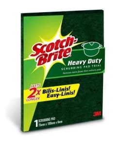 Shoppers Mart - Binondo Scotch Brite Scrub Sponge Trial (L) 100X75X30 Household & Laundry